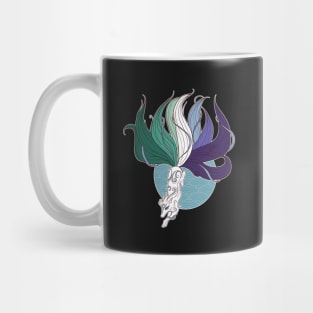 Gay Man Pride Kitsune Mug